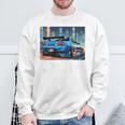 Jdmナイトドリフトレースカー東京スカイラインデザイン。 スウェットシャツ 高齢者への贈り物