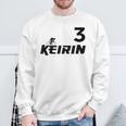 Keirin レッド ナンバー3 レッド ナンバー3 レーシング スウェットシャツ 高齢者への贈り物