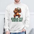 Kinda Fitorta Fat Gorilla ヘビーウェイトリフティング 面白いジム スウェットシャツ 高齢者への贈り物