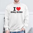 I Love Bbq リブ スウェットシャツ 高齢者への贈り物