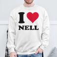 I Love Nell スウェットシャツ 高齢者への贈り物