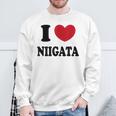 I Love Niigata 新潟大好き スウェットシャツ 高齢者への贈り物