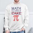 Pi Day Math Is A Piece Of Cake ファニーtシャツ 314用 スウェットシャツ 高齢者への贈り物