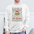 Santa Says 67 Ugly Christmas Sweater Santa Sweatshirt Gifts for Old Men
