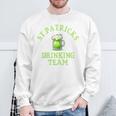 St Patrick Day セント・パトリックス・デー コスチューム ビール アイリッシュ Drinking Team スウェットシャツ 高齢者への贈り物