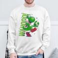 ザ・スーパーマリオギャラクシー・ムービー Action Yoshi スウェットシャツ 高齢者への贈り物