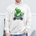ザ・スーパーマリオギャラクシー・ムービー Yoshi Champion 長袖tシャツ スウェットシャツ 高齢者への贈り物