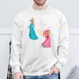 ザ・スーパーマリオギャラクシー・ムービーtarry Princess Duo 長袖tシャツ スウェットシャツ 高齢者への贈り物