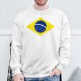 ブラジルの国旗ブラジル スウェットシャツ 高齢者への贈り物