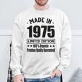 限定版 1975年 誕生日 1975年 1975年生まれ スウェットシャツ 高齢者への贈り物