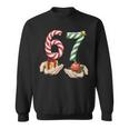 6 7 Meme 67 Christmas Pajamas Holiday Gen Alpha Slang Sweatshirt