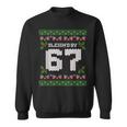 67 Santa Ugly Sleigh Six Seven Christmas Sweatshirt