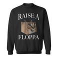 Big Floppa カラカルキャットミーム Raise A Floppa 長袖tシャツ スウェットシャツ