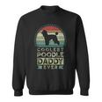 Coolest Poodle Daddy Ever Father's Day Dad スウェットシャツ