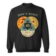 Don't Panic Life Universe Everything 42F 宇宙愛好家 スウェットシャツ