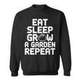 Eatleep Grow A Garden Repeat 面白い ガーデニング ゲーム スウェットシャツ