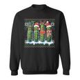 Pickles Christmas Lights Santa Hat Xmas Ugly Sweater Sweatshirt
