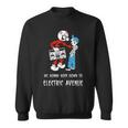 Reddy Kilowatt Electric Avenue 80年代ブームボックス ビンテージ スウェットシャツ