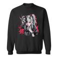 Gothic Anime Demon Waifu Cute Japan Manga Vaporware Retro Sweatshirt