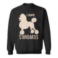 I Havetandards プードル キュート スタンダード プードル スウェットシャツ