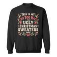 Too Hot Ugly Christmas Sweaters Family Pjs Sweatshirt Too Hot Ugly Christmas Sweaters Family Pjs Sweatshirt