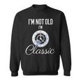 I'm Not Old I'm Classic 面白いヴィンテージ時計 メンズグラフィック 長袖tシャツ スウェットシャツ