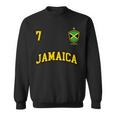 Jamaica チームサッカー ジャマイカ Number 7Occer スウェットシャツ