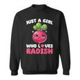 Kawaii Radish Lover Vegan Vegetarian Radish Sweatshirt Unisex Kawaii Radish Lover Vegan Vegetarian Radish Sweatshirt Unisex