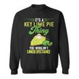 Key Lime Pie Thing レモンパイ デザート タルト フロリダパイ 長袖tシャツ スウェットシャツ