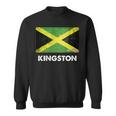 Kingston Jamaica Flag Jersey スウェットシャツ
