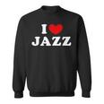 I Love Jazz 私は愛する Jazz スウェットシャツ