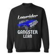 Lowrider Gangster Lean Low &Low Chicano Cholo ビンテージカー スウェットシャツ