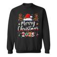 Merry Christmas 2025 Family Matching Christmas Pajamas Xmas Sweatshirt