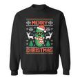 Merry Picklemas Fun Christmas Ugly Sweater Sweatshirt