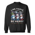Be Merrynowman Line Dance クリスマス 面白い ホリデーダンス スウェットシャツ
