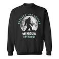 Mingus Texas Bigfoot Night Walk Retro Moon 長袖tシャツ スウェットシャツ