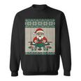 Modern Santa Drone Pilot Ugly Christmas Sweat Sweatshirt Unisex