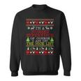 Nurses Supervisor I'm On The Nice List Ugly Christmas Sweatshirt