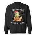 Off To Cause A Jolly Kerfuffle – Xmas Frog Sweatshirt