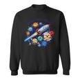 Outta This World かわいい惑星宇宙好き、宇宙飛行士銀河 スウェットシャツ