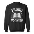 Proud Bookish Open Book Reading愛好家。 スウェットシャツ
