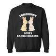 Somebunny Loves Candle Making Cute Easter Bunny Candle Maker Tank Top Sweatshirt Unisex
