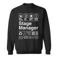 Stage Manager Description Label スウェットシャツ