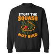 Stuff The Squash Not Bird Vegan Thanksgiving Sweatshirt Unisex