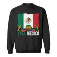 Viva Mexico ソンブレロ インディペンデンス メキシコ 国旗 メキシコ 長袖tシャツ スウェットシャツ