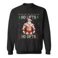 Workout Gym Christmas Ugly Sweater Bodybuilding Santa Xmas Sweatshirt