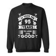 こんなに面白く見えるのに95年かかった 95歳 長袖tシャツ スウェットシャツ