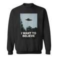 エイリアンufoアパレル「I Want To Believe」 スウェットシャツ