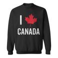 カナダ お土産 I Love Canada スウェットシャツ