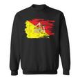 シチリア国旗 シチリア州パレルモ イタリア スウェットシャツ